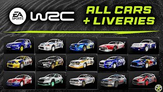 EA SPORTS WRC - All Cars & Liveries
