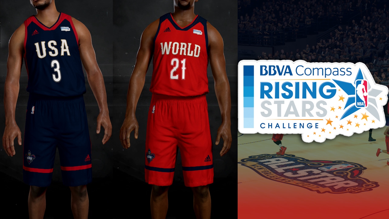 rising stars challenge jerseys