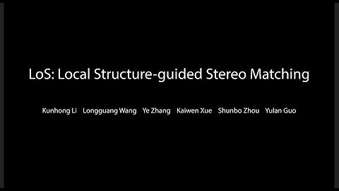 [CVPR 2024] LoS: Local Structure-guided Stereo Matching