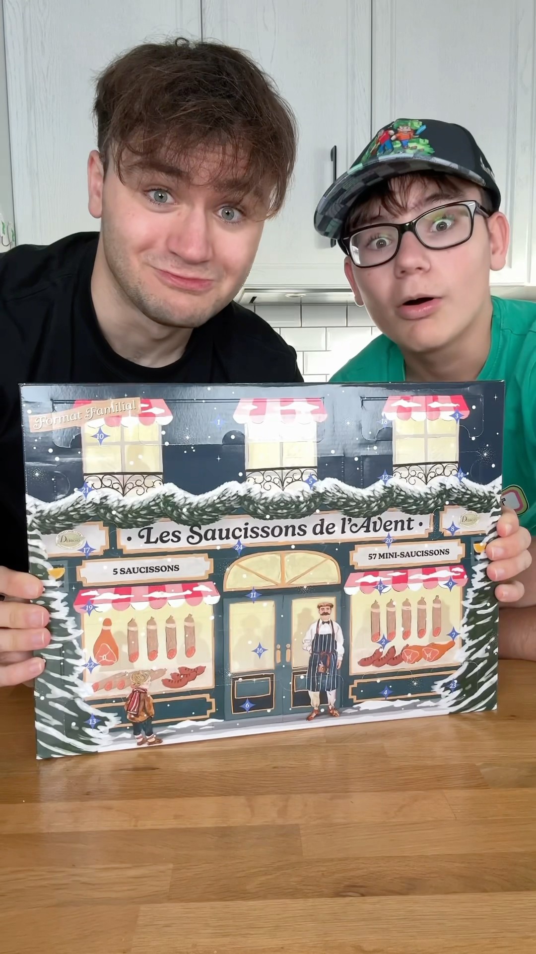 Dégustation d’un calendrier saucisson ! ?