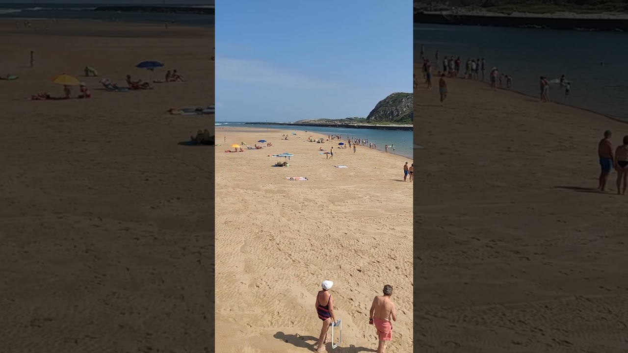 Preciosa playa de la ribera de Suances #cantabria #suances #suances(3)