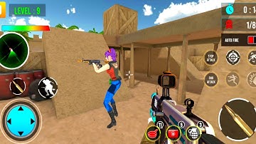 Real Commando Shooting Strike _ Fps Shooting Game_ Android Gameplay