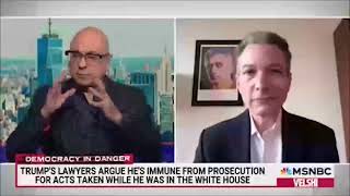 Jeffrey Rosen speaks about President Trump's ballot eligibility on Velshi