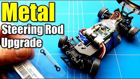 Wltoys K989 1/28 Rc Drift Project EP15 Metal Steering Rod Upgrade From Sinohobby Mini Q