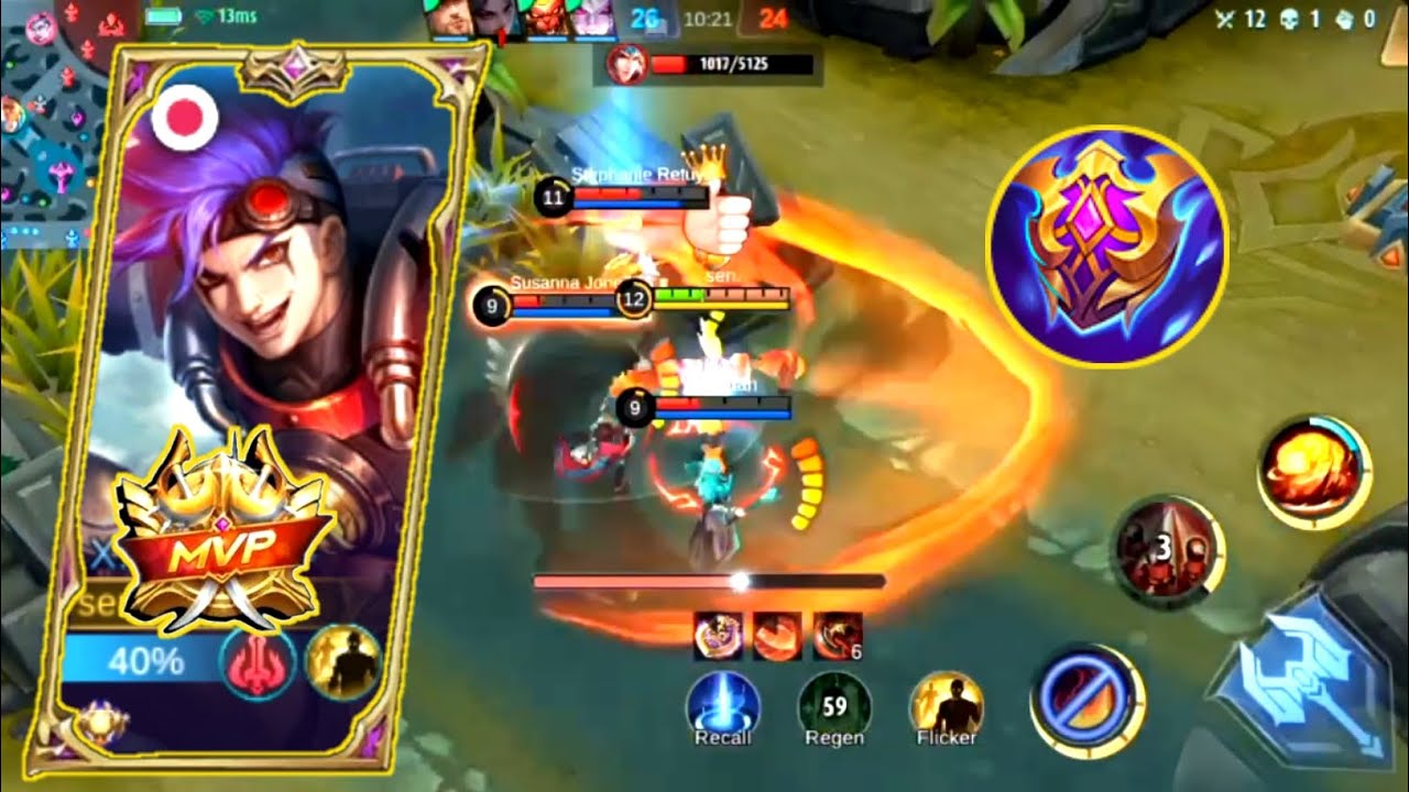 X.BORG HYPERCARRY BUILD + SEMI MAGIC DEFENSE ITEM IS SO OP!! | MLBB