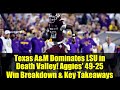 Texas A&M Dominates LSU in Death Valley! Aggies' 49-25 Win Breakdown & Key Takeaways