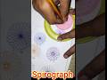 Spirograph Video Hand circle ⭕⭕ #spirograph #shorts