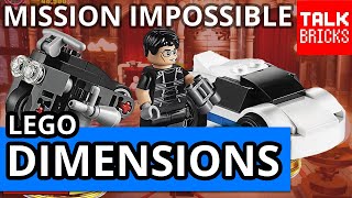 LEGO Dimensions Mission Impossible Level Pack Review! Tom Cruise! Ethan Hunt! Set 71248