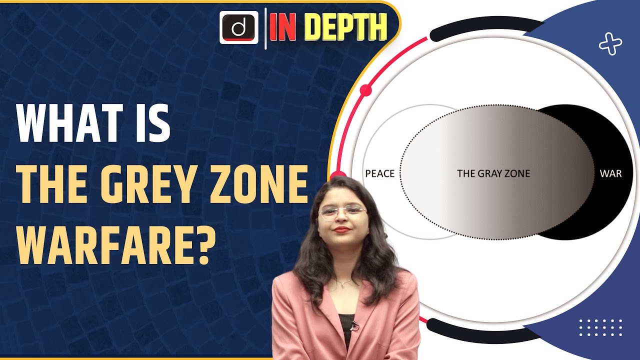 What is the Grey Zone Warfare। In Depth । Drishti IAS English - Watch on YouTube