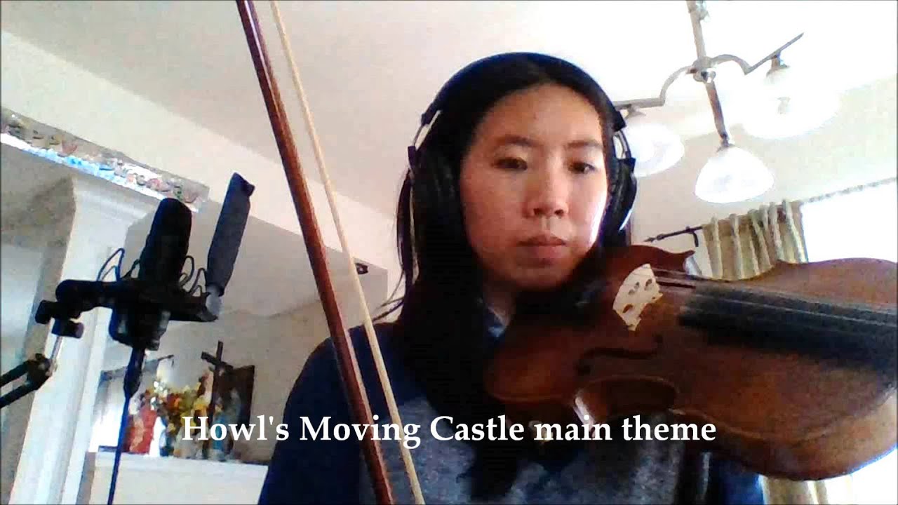 Howls Moving Castle Theme Song Violin - Howl's Moving Castle main theme (violin) remix by gate 문 - YouTube