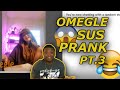 OMEGLE But I Prank Them With Sus Hip Hop Part 3...