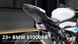 How to install a TST Low-Mount Fender Eliminator on a 2023+ BMW S1000RR by TST Industries