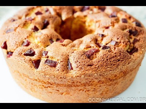 Bolo de fubá simples com goiabada (muito fofo!) #9