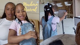 Alexis Skyy's Daughter Alaiya Sets Up Equipment For Her Own Show On Ray J's Tronix Network! 🎥
