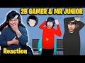 Mr junior reacts 2bgamer5  mrjuniorofficial  funny by stepprak   junior react