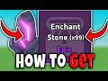 How to GET ENCHANT STONE FAST in CATCH AND COOK FULL GUIDE Roblox