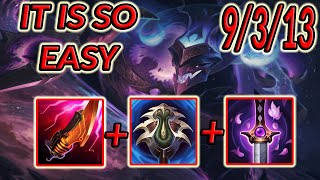 FULL GAMEPLAY AD SHACO JUNGLE S14 - I CARRY THIS GAME