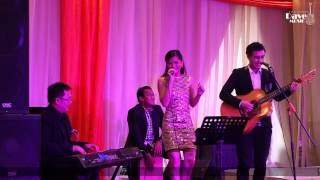 Video thumbnail of "Ran - Jauh Dimata Dekat Dihati (Cover) Live @ Hongkong Land Nava Park BSD | Dave Music Ent."