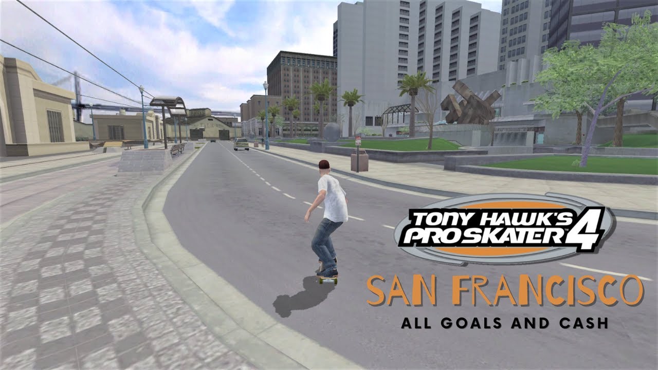 Tony Hawk's Pro Skater 4 #16: Alcatraz Gaps (PC Gameplay) 