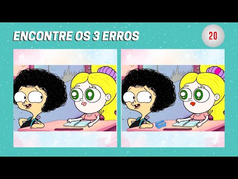 Encontre os 3 Erros em Apenas 20 Segundos! ⭐IRMÃO DO JOREL⭐