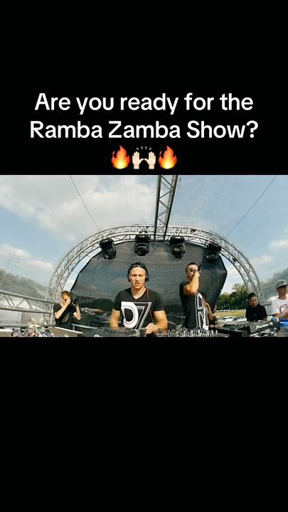 RAMBA ZAMBA SHOW🤯🥳 #remix #dj #festival #djduo #festivalremix #edm #tomorrowland #show #fypシ