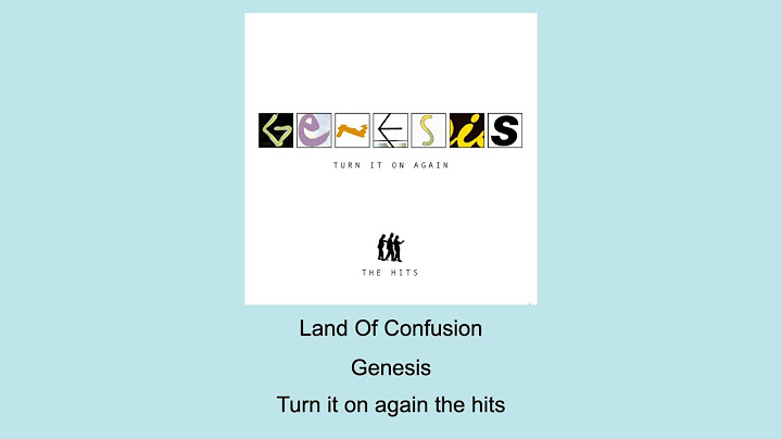 Land of Confusion Instrumental version - Instrumental performance video thumbnail