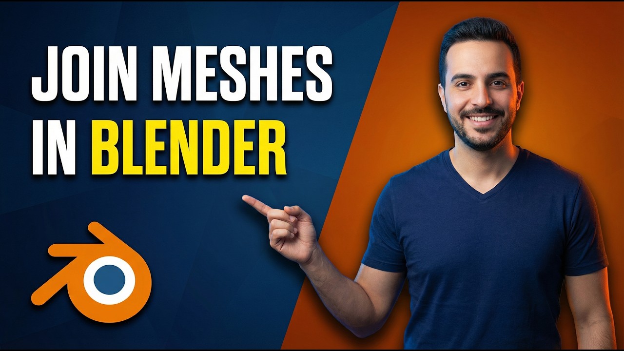 How To Join Meshes In Blender (Easy Guide) - YouTube