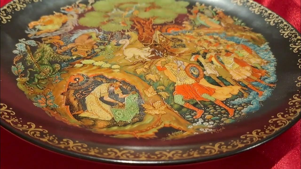 Ч.1:Палех-чудеса миниатюрной росписи👌👌Сказки глазами художников Палеха👌 ...