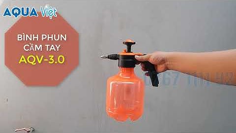 [AQUA VIỆT] Bình phun cầm tay tưới cây AQV 3.0 lít