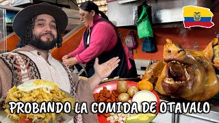 Probando Comida En Otavalo Ecuador Los Otavaleños Si Saben De Gastronomía