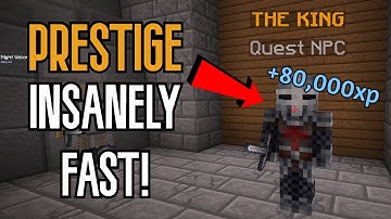 how to prestige INSANELY fast in The Hypixel Pit!