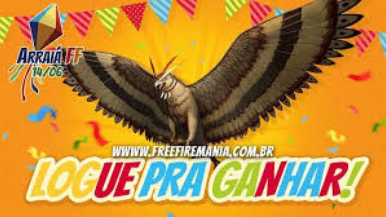 O NOVO PET FALCÃO CHEGOU NO FREE FIRE - FAÇA LOGIN E PEGUE ...