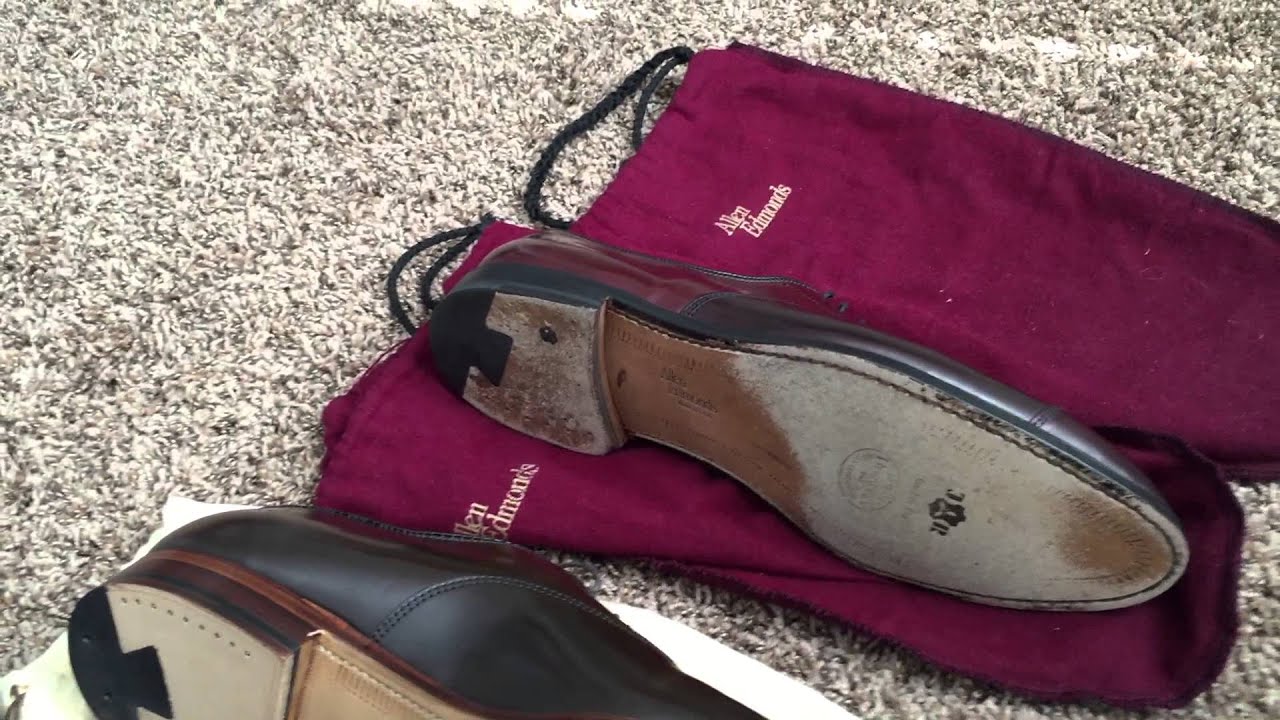 Dress Shoe Sole comparison Allen Edmonds vs Alden vs Crockett and