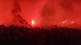 Scenes in Australia after qualifying for the Round of 16 in the World Cup