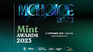 [LIVE] MCHOICE 2023 | MINT AWARDS 2023 at Paragon hall Siam Paragon