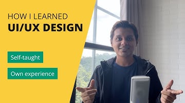 How I learned UI/UX Design | 6 simple steps