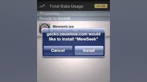 [BUYZEUSMOS] -  Install MewSeek WITHOUT a JAILBREAK