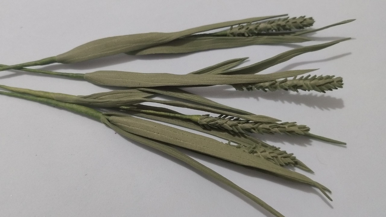 Galhos Verde em EVA DIY