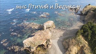 Мыс Птичий и Великан Сахалинские жемчужины #сахалин #природа