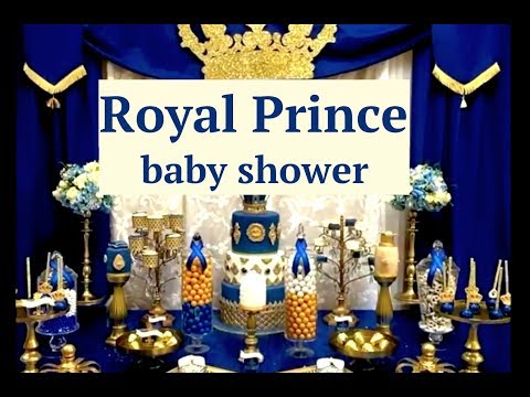 diy royal baby shower centerpieces