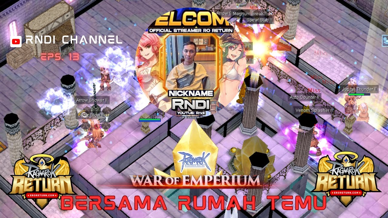 🔴[LIVE]First time WOE bersama Rumah Temu - Ragnarok Return #14 - YouTube