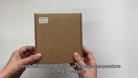 R90 wireless temperature humidity sensors