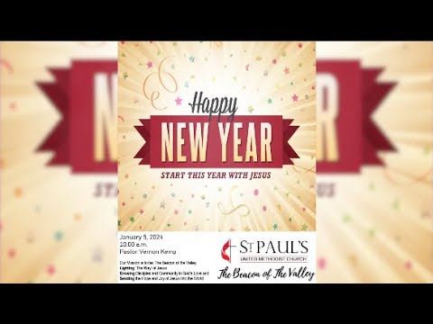 "Happy New Year! A Year of Chance & Renewal" Jan. 5, 2025