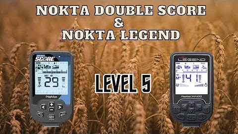 NOKTA DOUBLE SCORE & NOKTA LEGEND Separation Test Demo