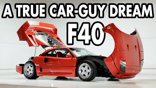 How We Detail The ICONIC Ferrari F40 - First Dry Ice Clean