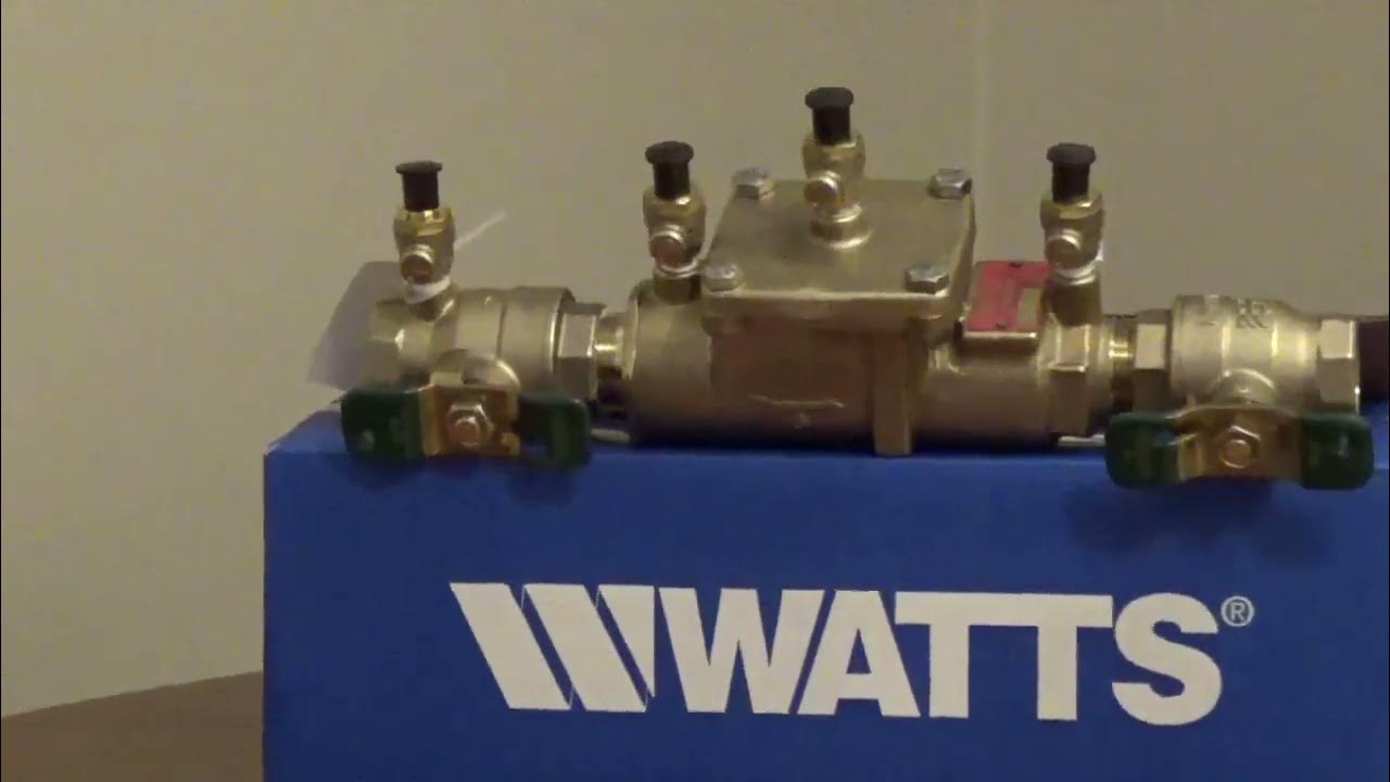 Double Check Valve Assembly YouTube