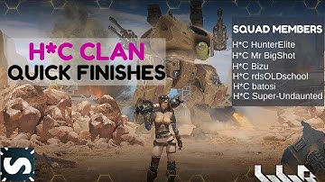 Walking War Robots [WWR] H*C Clan - Quick Finishes