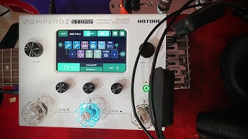 Ambient shimmer reverse loop with Hotone Ampero II Stomp