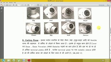 EE303 Electrical Wiring Material and Accessories Part IV By Anand Sharma, SGVGPC Bharatpur