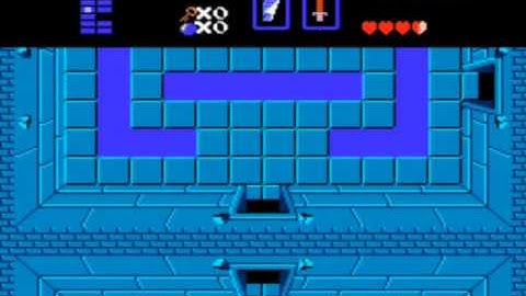 LoZ Walkthrough - Second Quest - Lvl 1 THE "E" - Part 3